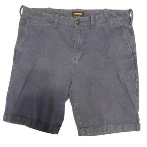 Express Men's Stretch Classic at the Knee Shorts